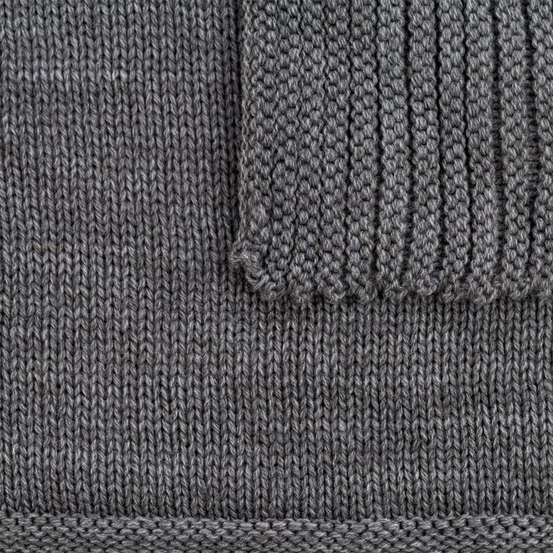 Плед Chess Queen, ver.2, серый меланж арт.10444.13