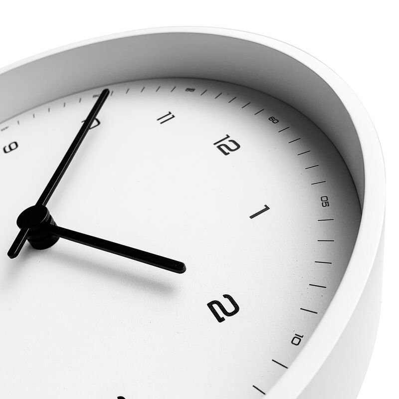 Часы настенные White, белые арт.17125.60
