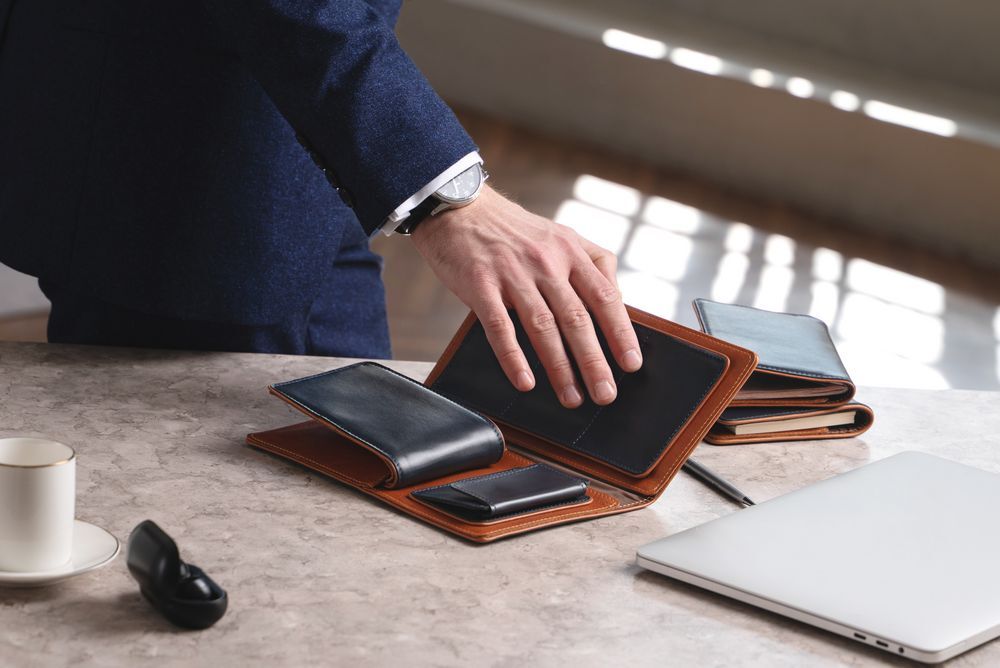 Набор дорожный Kalsa Palermo, синий арт.15262