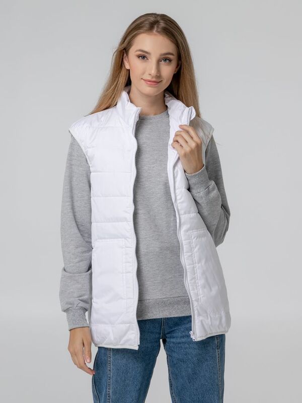 Жилет Leven, белый арт.14116.60