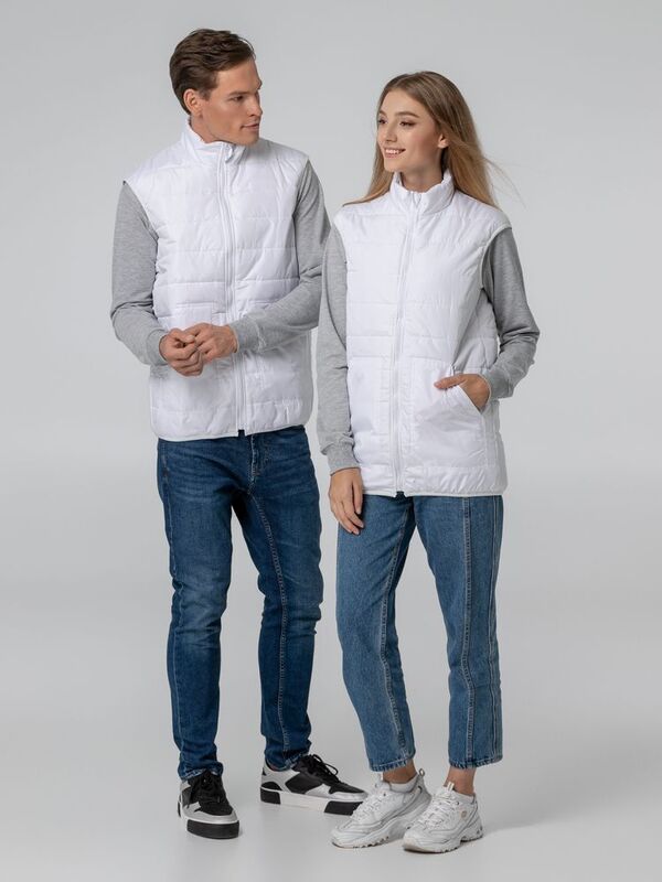 Жилет Leven, белый арт.14116.60