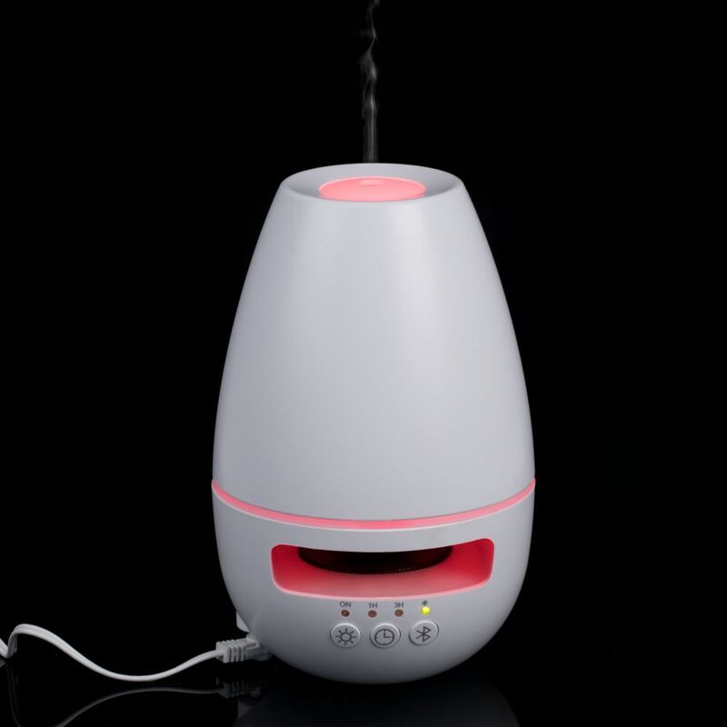 Увлажнитель с колонкой и подсветкой tuneMist, белый арт.13169.60
