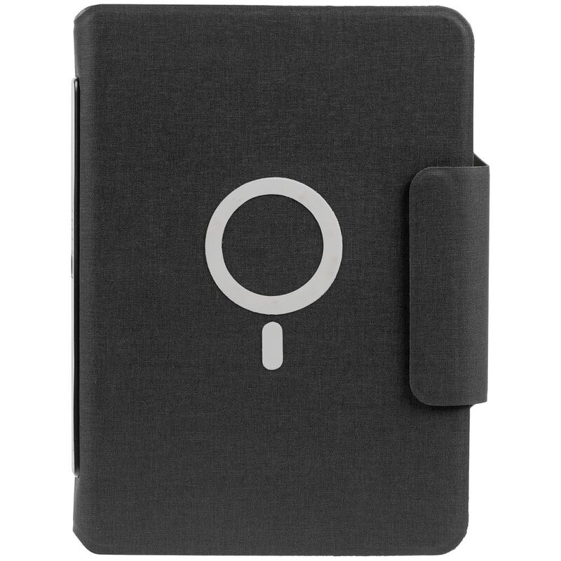 Органайзер с блокнотом и аккумулятором Oiro, черный арт.22001.30