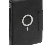 Органайзер с блокнотом и аккумулятором Oiro, черный арт.22001.30