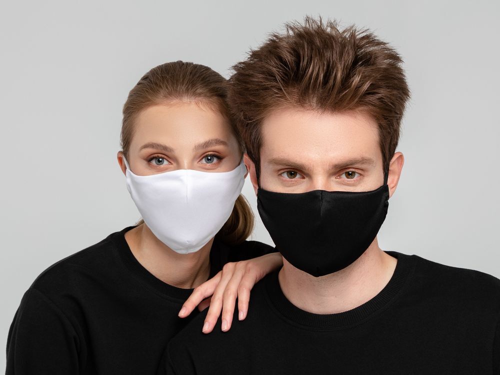 Маска для лица, белая арт.71247.60