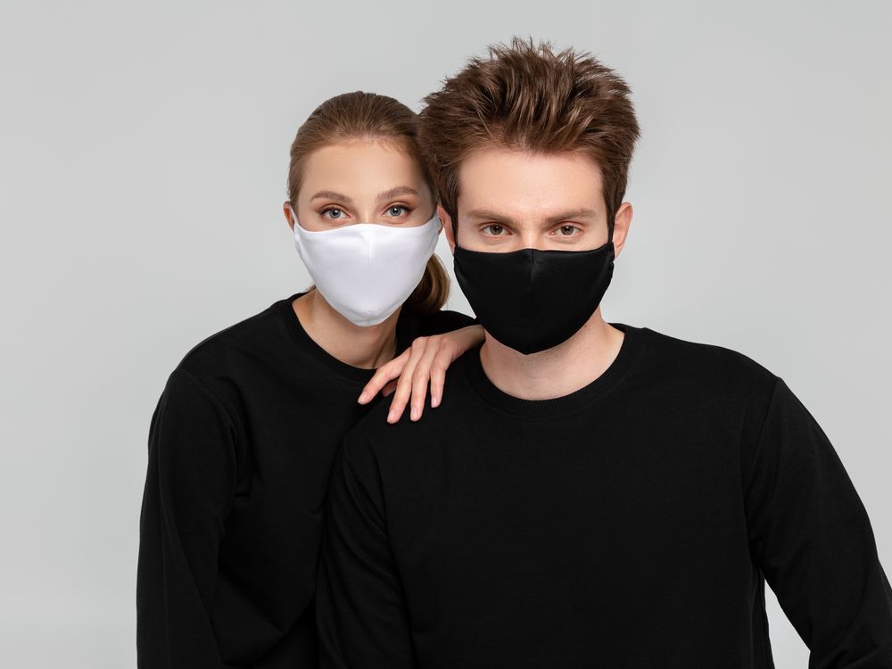 Маска для лица, белая арт.71247.60