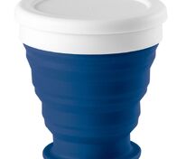 Складной стакан с крышкой Astrada, синий арт.74762.40