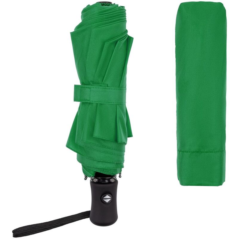 Зонт складной Monsoon, зеленый арт.14518.90