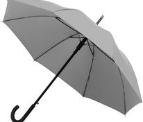 Зонт-трость Manifest со светоотражающим куполом, серый арт.13330.10