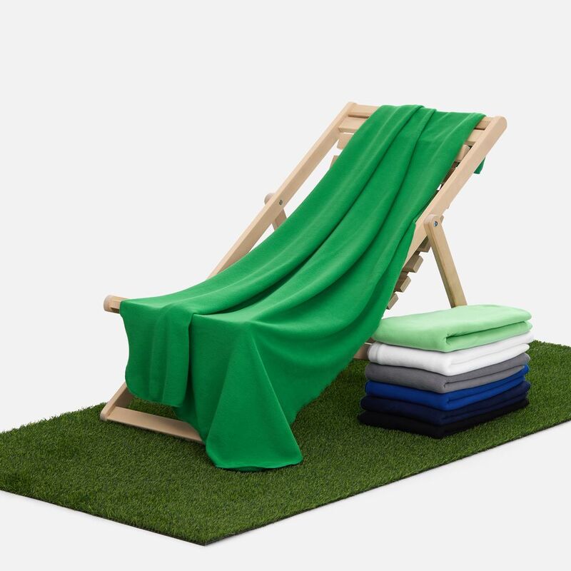 Флисовый плед Warm&Peace XL, зеленый арт.13059.90