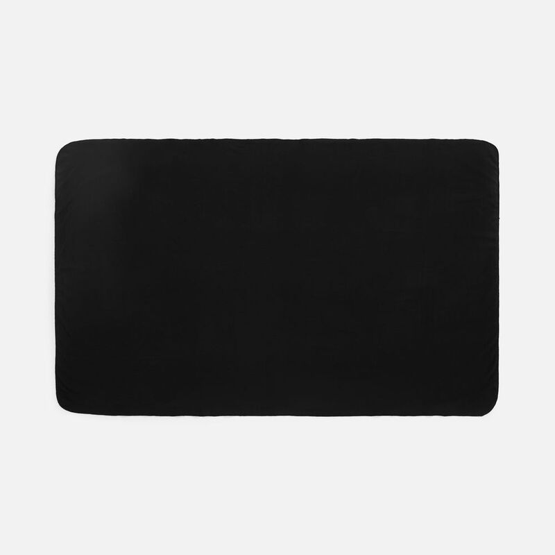 Флисовый плед Warm&Peace XL, черный арт.13059.30