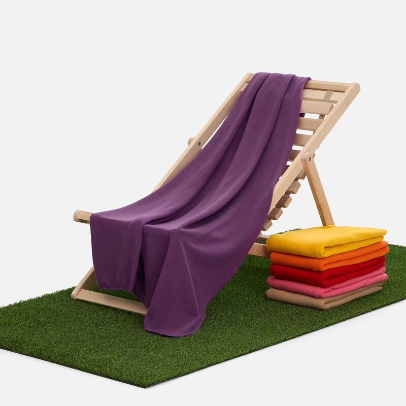 Флисовый плед Warm&Peace XL, фиолетовый арт.13059.78