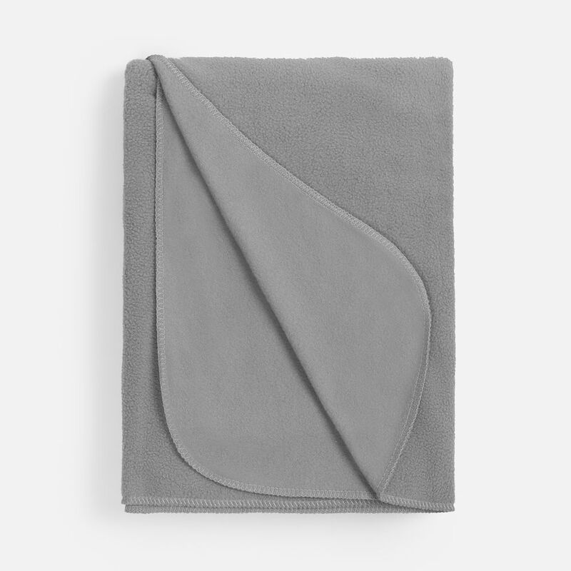 Флисовый плед Warm&Peace XL, серый арт.13059.10