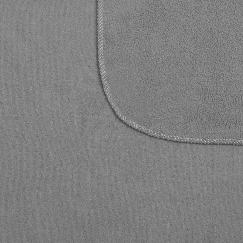 Флисовый плед Warm&Peace XL, серый арт.13059.10