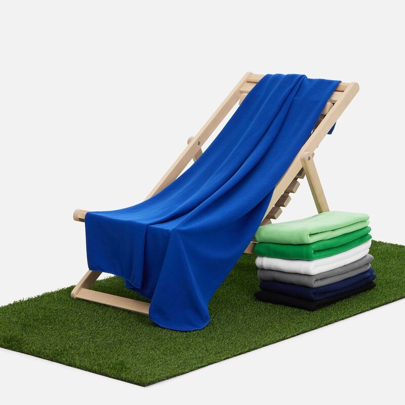 Флисовый плед Warm&Peace XL, ярко-синий арт.13059.44