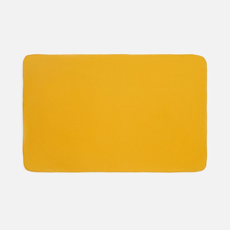 Флисовый плед Warm&Peace XL, желтый арт.13059.80