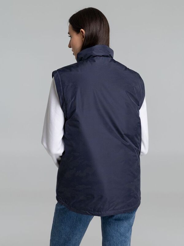 Жилет светоотражающий Lattvind, темно-синий арт.14118.40