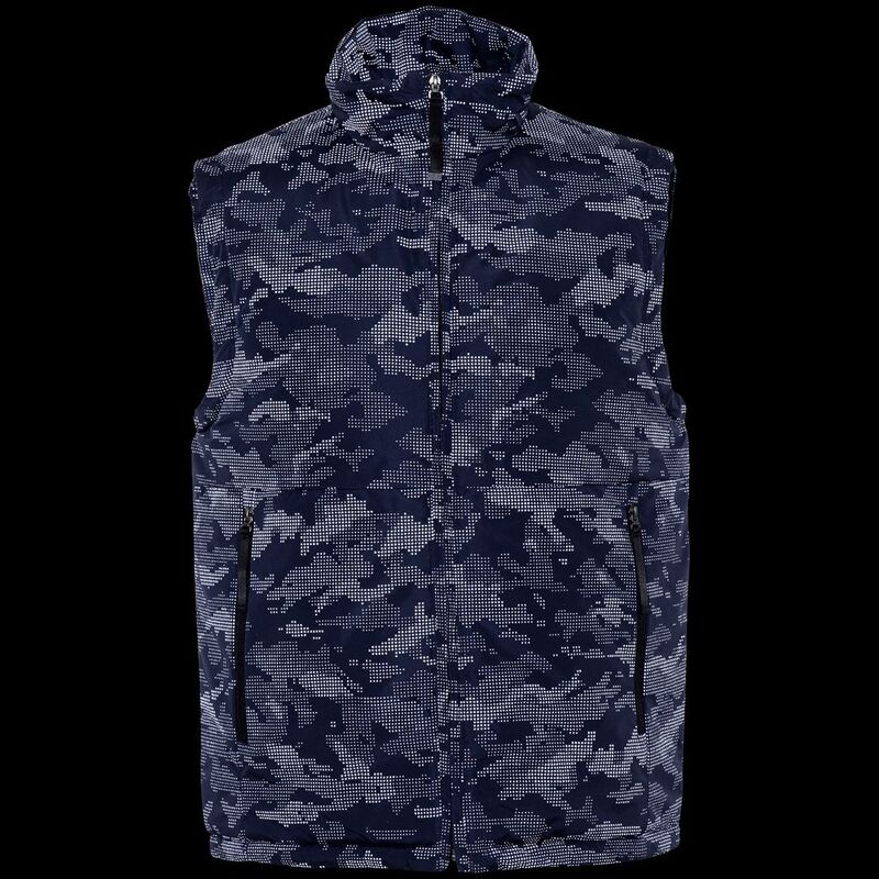 Жилет светоотражающий Lattvind, темно-синий арт.14118.40