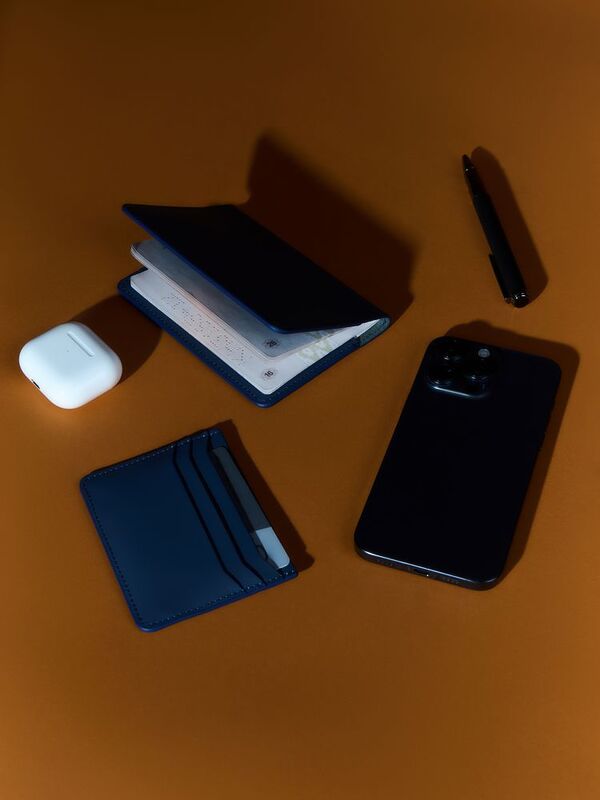 Чехол для карт Alaska, синий арт.21007.44