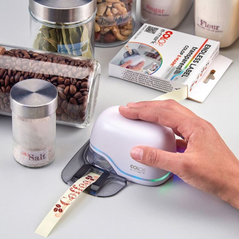 Клейкая лента для принтера Colop e-mark, прозрачная арт.14148.00