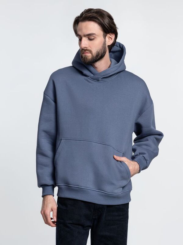 Худи Kulonga Oversize, темно-серое арт.14101.13