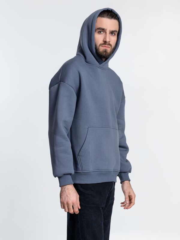 Худи Kulonga Oversize, темно-серое арт.14101.13