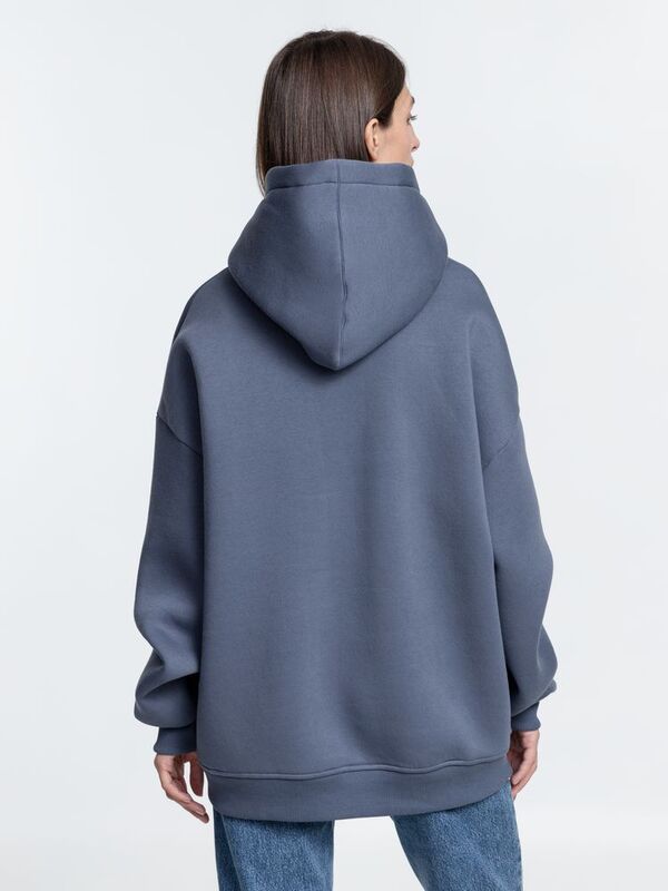 Худи Kulonga Oversize, темно-серое арт.14101.13