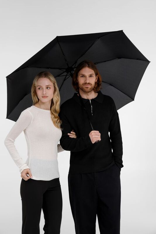 Складной зонт U.090, черный арт.13884.30