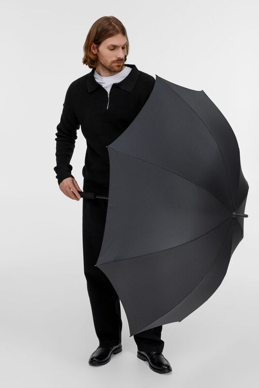 Зонт-трость U.900, черный арт.13885.30