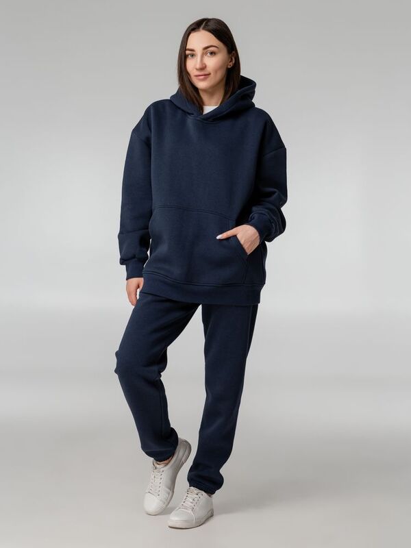 Худи Kulonga Oversize, темно-синее арт.14101.40