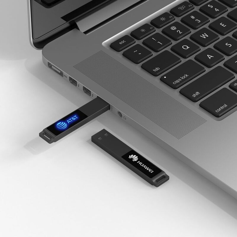 Флешка markBright Black с синей подсветкой, 32 Гб арт.21023.42