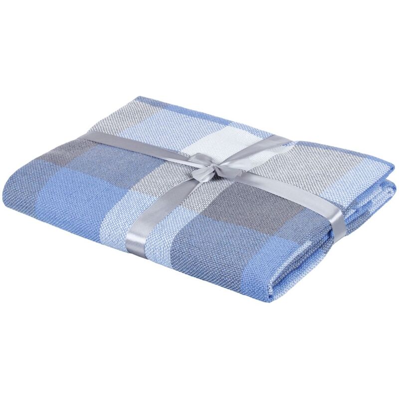 Плед London, синий арт.13086.40