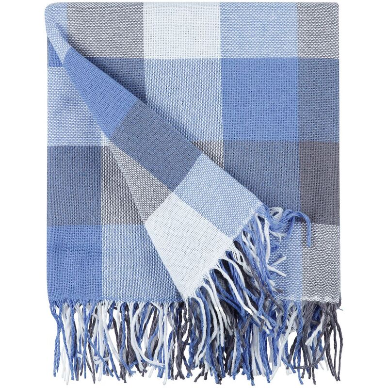 Плед London, синий арт.13086.40