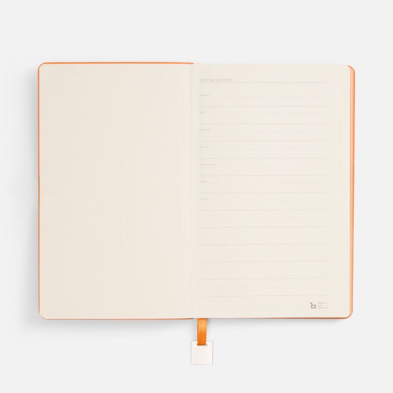 Ежедневник Shall Light, недатированный, оранжевый арт.15060.20