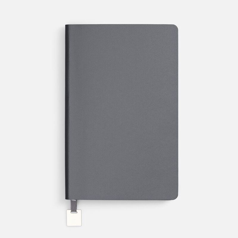 Ежедневник Shall Light, недатированный, серый арт.15060.10