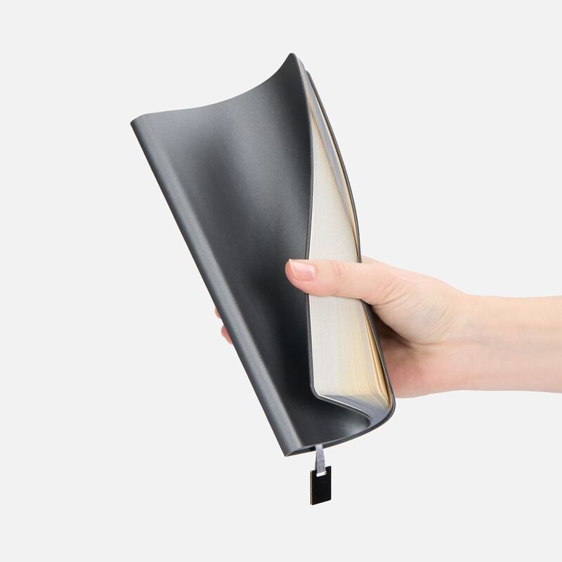 Ежедневник Shall Light, недатированный, серый арт.15060.10