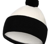 Шапка Snappy, белая с черным арт.76261.36