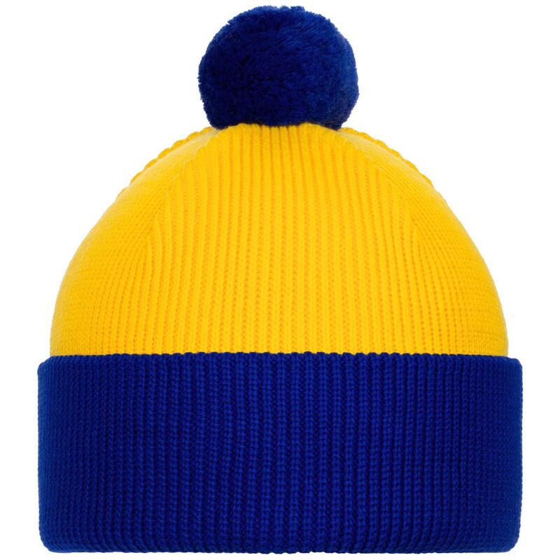 Шапка Snappy, желтая с синим арт.76261.48