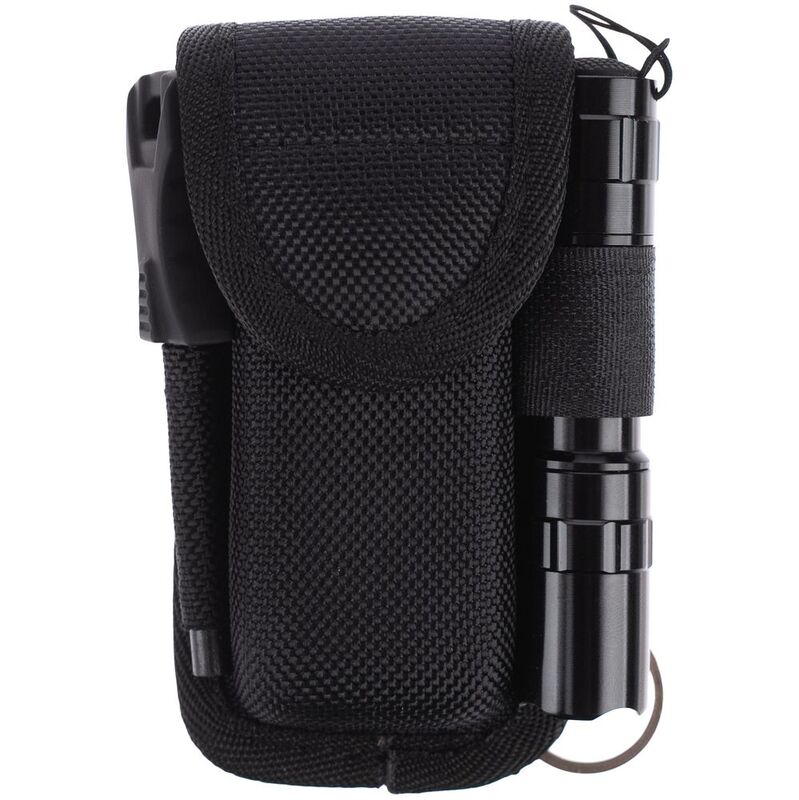 Набор Forster: мультиинструмент, фонарик, огниво, черный арт.13091.30