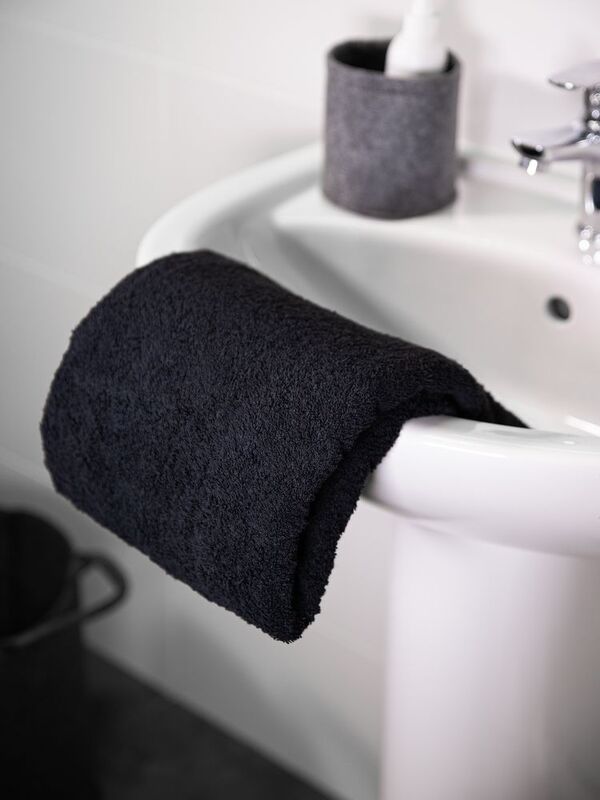 Полотенце Odelle, большое, черное арт.20096.30