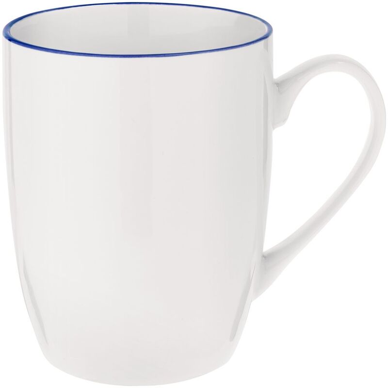 Кружка Simmy, белая с синим арт.15883.40