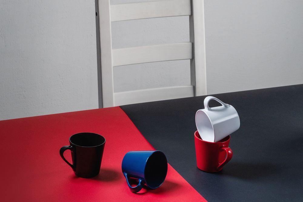 Кружка Modern Bell Classic, глянцевая, красная арт.21010.50