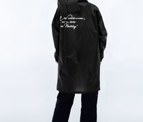 Дождевик &laquo;Я не идеальна&raquo;, черный арт.71310.30