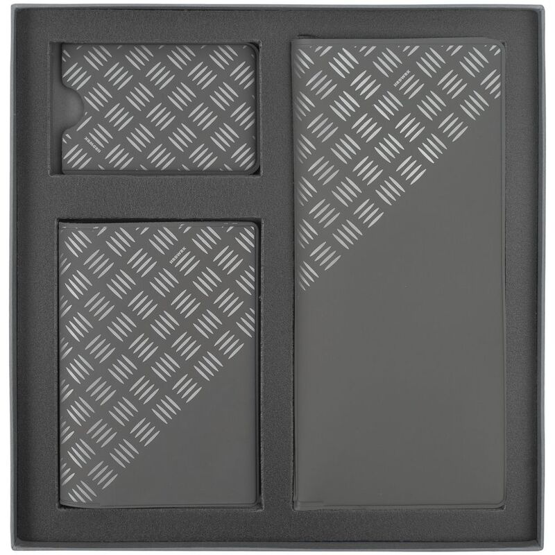 Набор персональных аксессуаров Hard Work, серый арт.71323.10