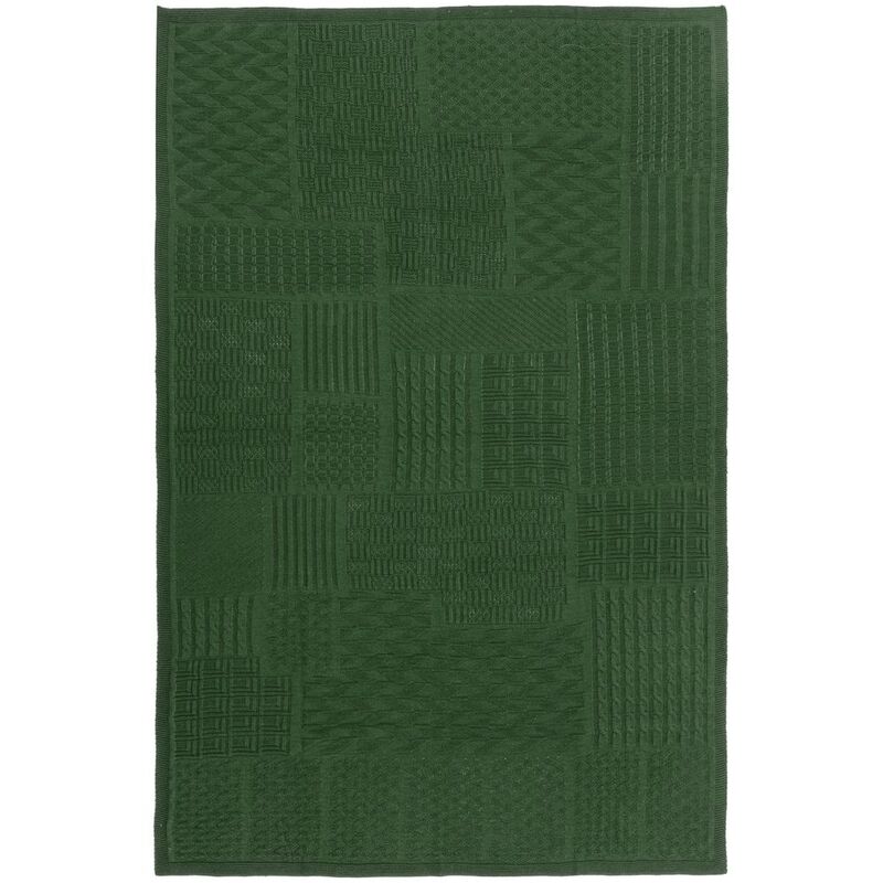 Плед Snippet, темно-зеленый арт.15878.90