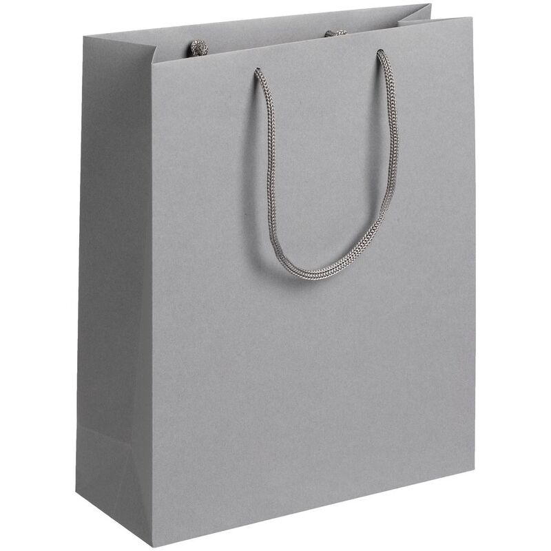Пакет бумажный Wide, серый арт.74440.10