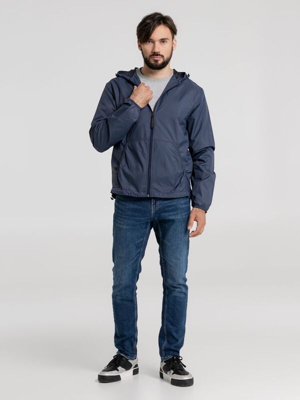 Ветровка Turvind, темно-синяя арт.14004.40