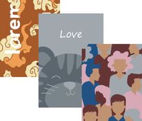 Плед на заказ Tricksy Net, 4 цвета, S, полушерсть арт.18018.02