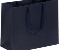 Пакет бумажный Porta S, горизонтальный, темно-синий арт.13224.40