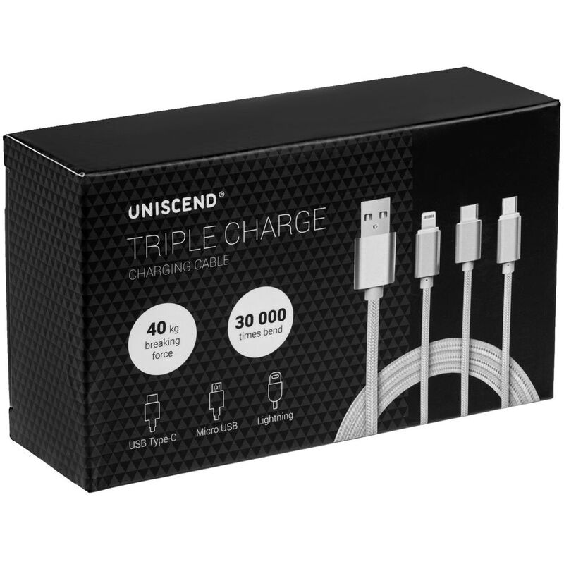 Кабель Triple Charge в футляре арт.22006.30